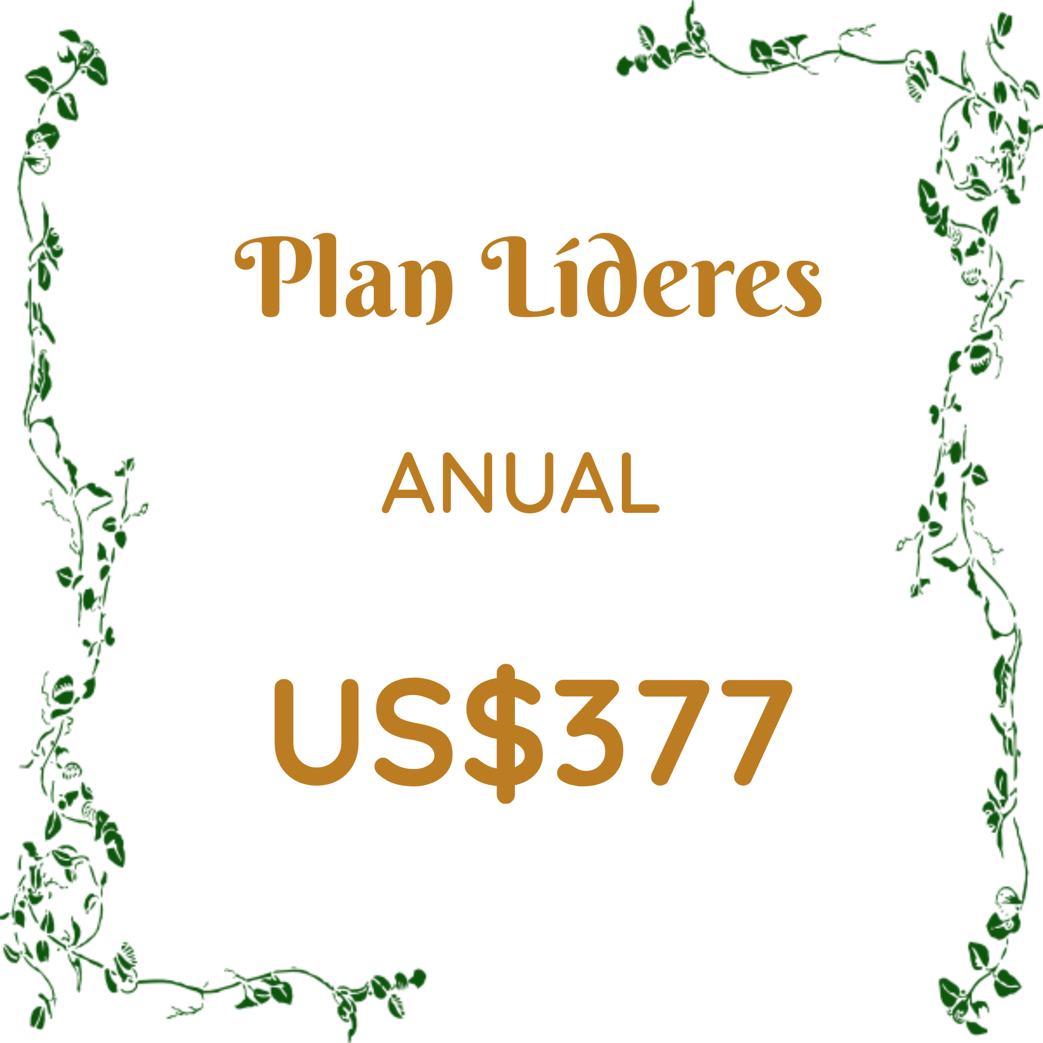 PLAN LÍDERES ANUAL BEO - PLA377