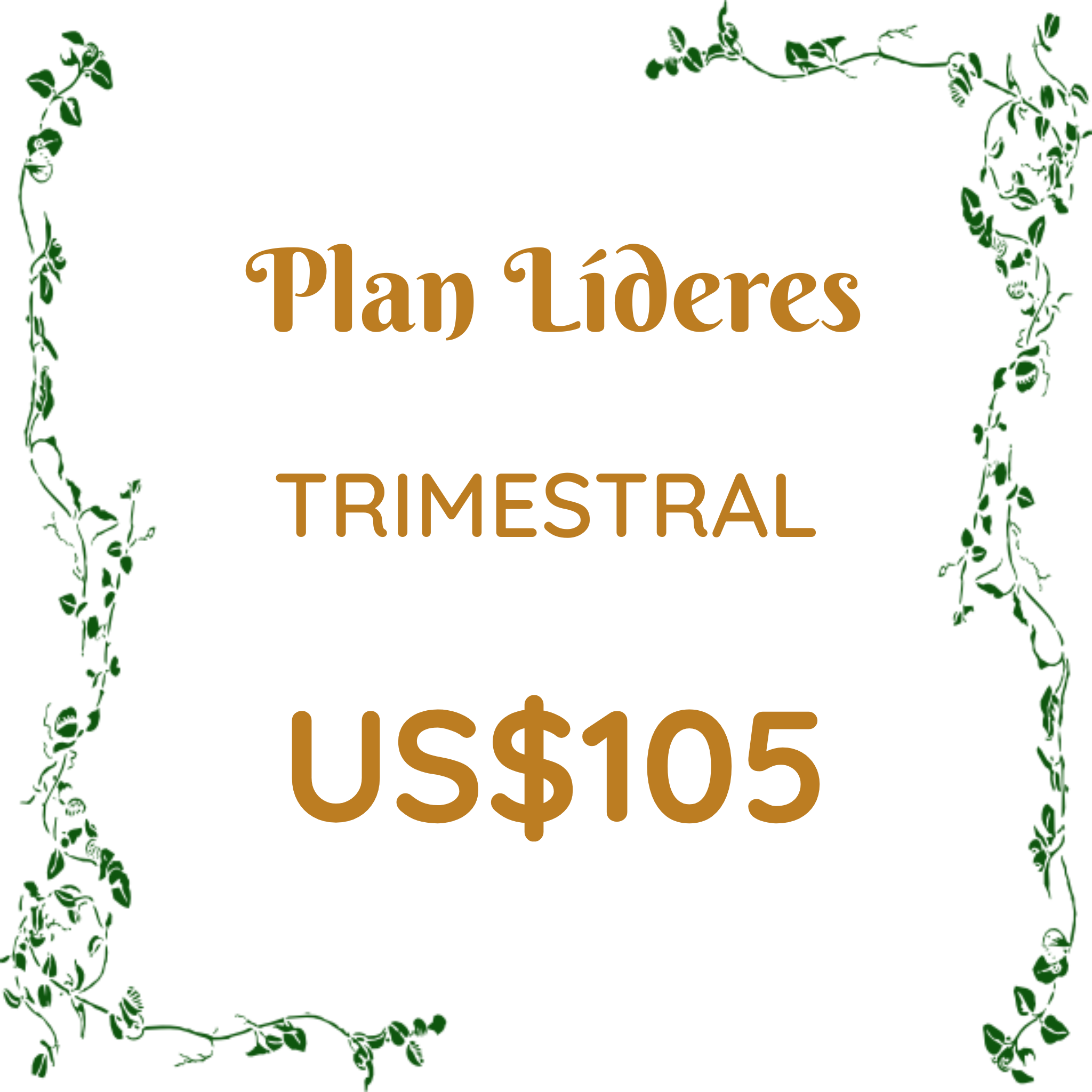 PLAN LÍDERES TRIMESTRAL BEO - PLT105